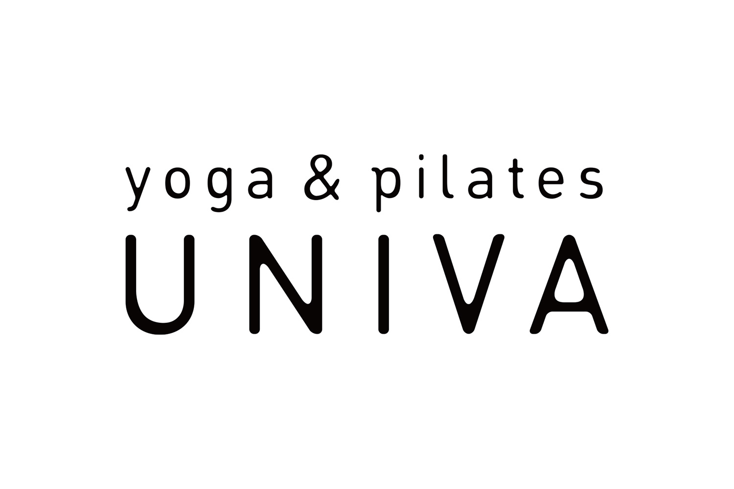 general yoga UNIVA　ロゴデザイン